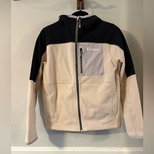 Cotopaxi Women's Hoodie - Black, Cream, and Gray